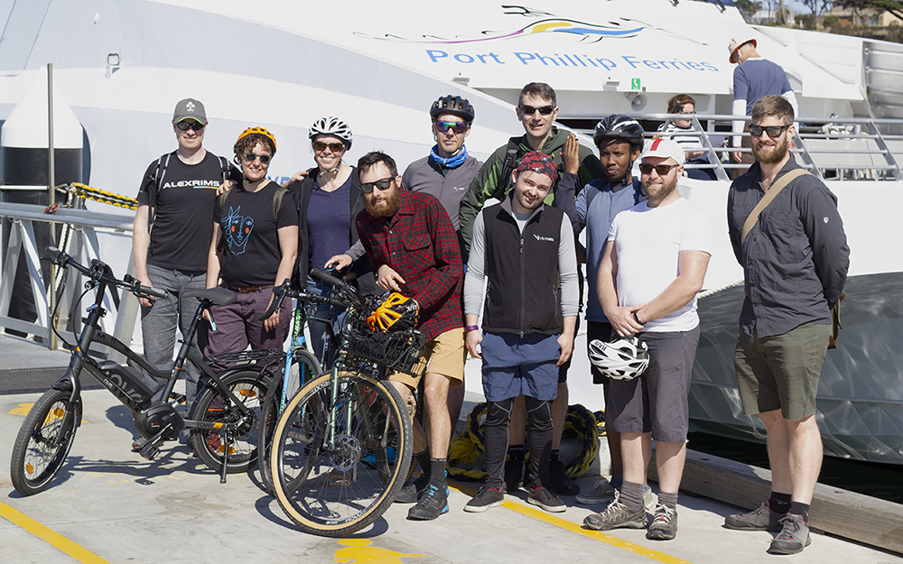 Good-Cycles-Feature a group of people posing for the camera