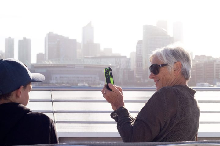 a man talking on a cell phone