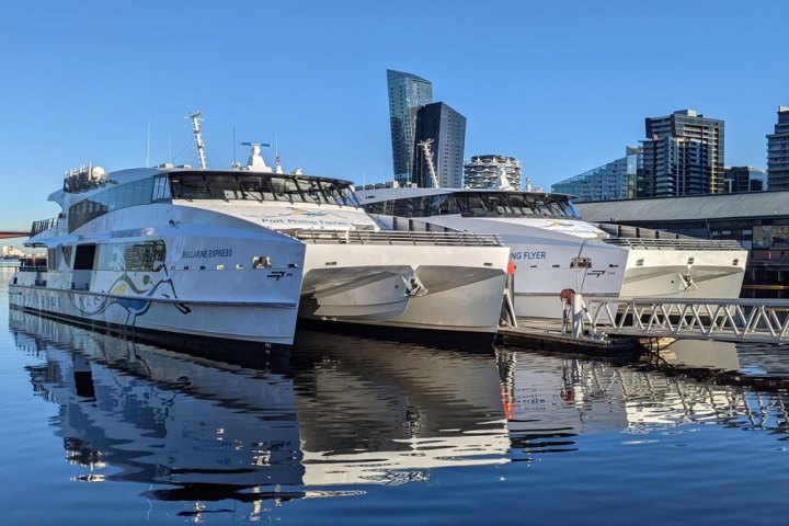 a large ship in a body of water