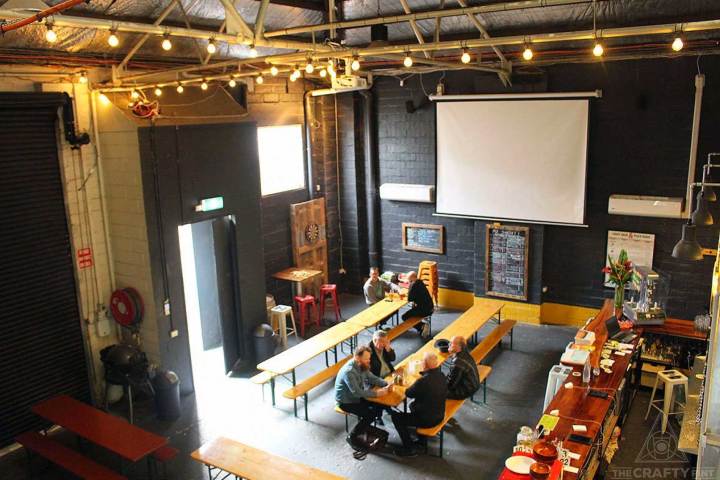 a room filled with furniture and a tv