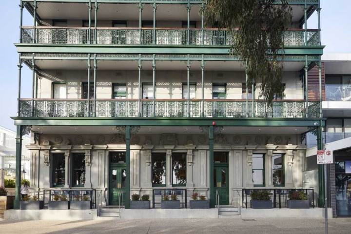 a store inside of a building