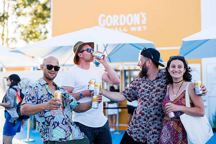 a group of people posing for the camera