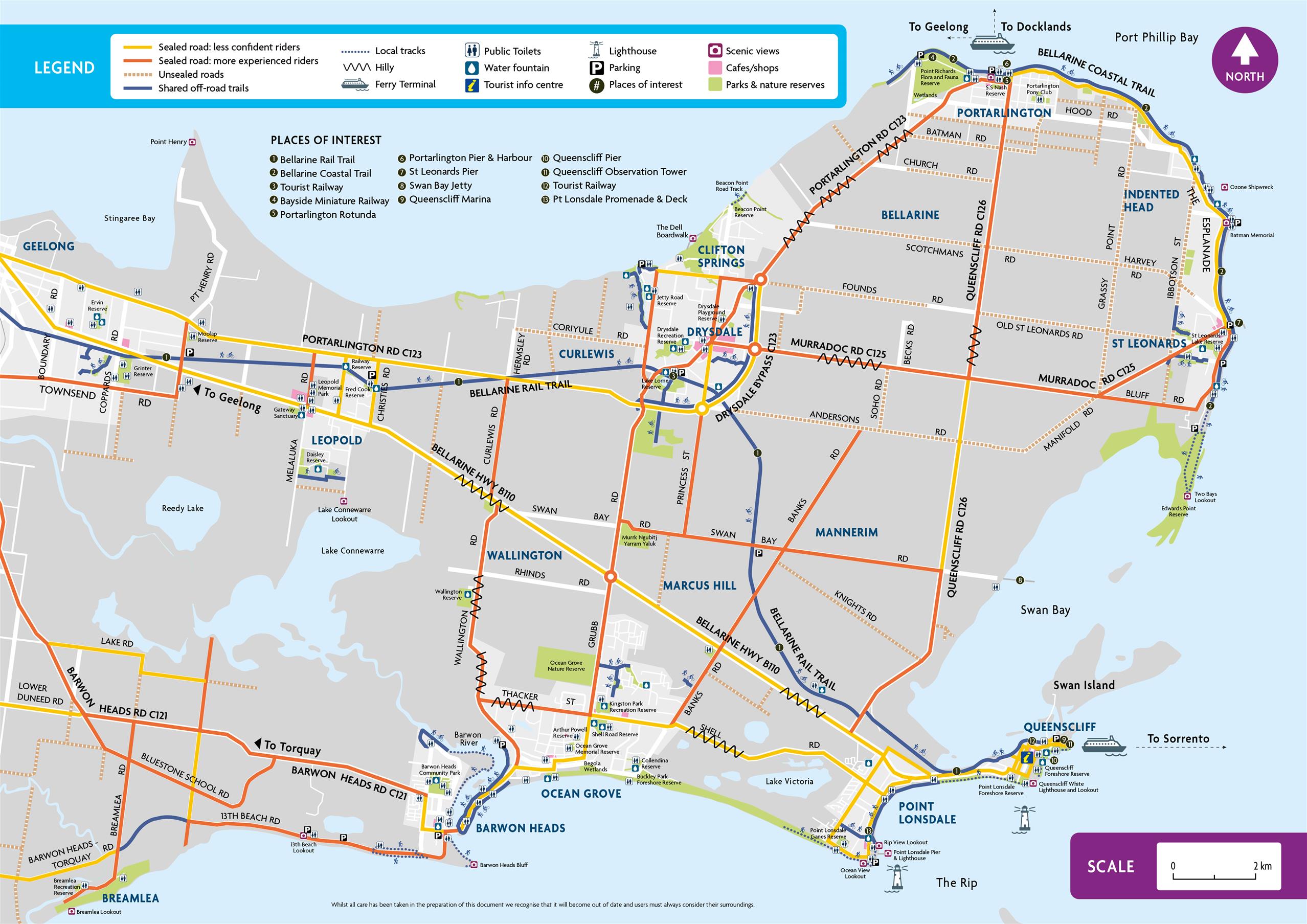 Stunning Bike and Walking Trails Port Philip Ferries